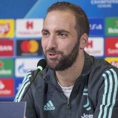 Higuaín: "Hay que respetar al Atlético, se ganó el respeto de todo el mundo"