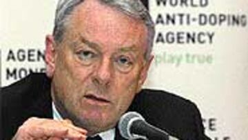 <b>LA CABEZA.</B> El canadiense Dick Pound es el director de la AMA.