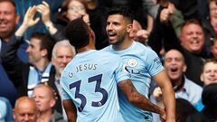 Guardiola niega una mala relación Gabriel Jesús-Agüero