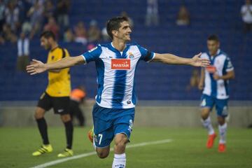 Gerard Moreno, doblete ante el Málaga