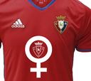 Osasuna lucirá un símbolo femenino ante el Eibar