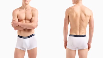 Calzoncillos bóxer trunks de Emporio Armani para hombre