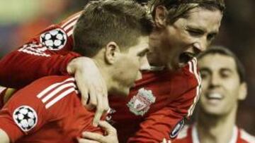 <b>SATISFECHO.</b> El delantero del Liverpool Fernando Torres mostró su satisfacción tras la goleada endosada (4-0) al Real Madrid y aseguró que la gran intensidad de los primeros minutos fue la clave de la victoria red.
