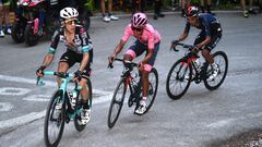 Esta es la clasificaci&oacute;n de los ciclistas colombianos luego de la etapa 17 del Giro de Italia 2021 que se corri&oacute; entre Canazei y Sega di Ala