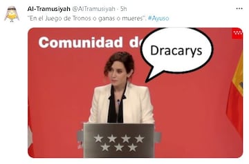 memes de la guerra del PP entre Isabel Díaz Ayuso y Pablo Casado