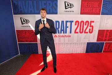 Los looks del Draft NBA 2025