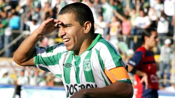 Víctor Hugo Aristizábal, delantero de Atlético Nacional