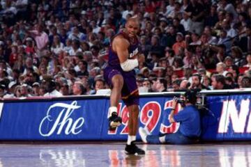 Charles Barkley y los Phoenix Suns perdieron las Finales NBA de 1993 ante los Bulls de Jordan.