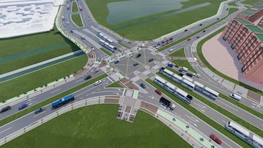 Cuál será la obra que ayudará a mejorar el tráfico en la Autopista Sur y qué zonas se verían beneficiadas