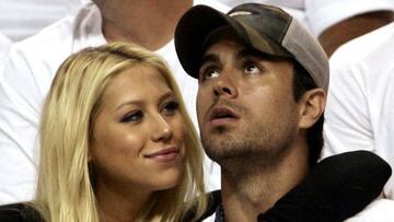 Anna Kournikova y Enrique Iglesias 