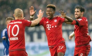 David Alaba, zaguero y lateral izquierdo de Bayern Munich.