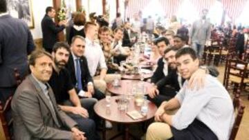 La plantilla del Sevilla.