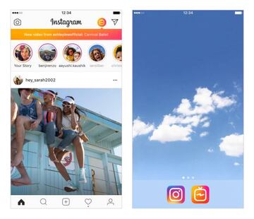 Icono de IGTV dentro de Instagram