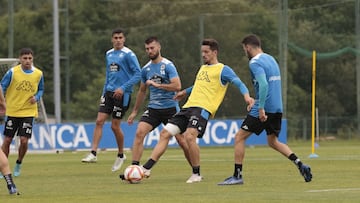 Entrenamiento Deportivo de La Coru&ntilde;a. de Vicente calavera grupo