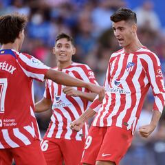 El Atleti sale en tromba