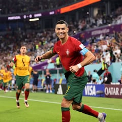 Un ‘siuuuuu’ de Cristiano con dedicatoria