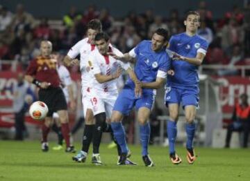 Sevilla-Slovan Liberec.