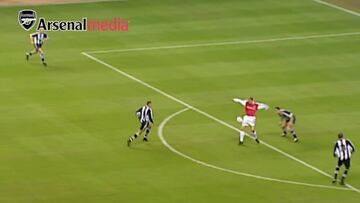 BBC votes Bergkamp goal best in Premier League history