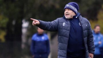 Maradona: &quot;Vine a Gimnasia a dejar la vida&quot;