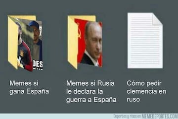 Los mejores memes del España-Rusia