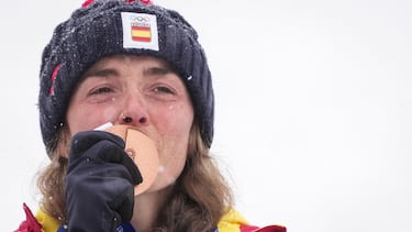Ana Alonso, medalla de bronce en los pasados Juegos Olímpicos de Invierno.