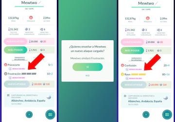 Cuando hay ciertos eventos, es posible cambiar el ataque Frustraci&oacute;n de un Pok&eacute;mon Oscuro con una MT de Ataque Cargado adem&aacute;s de purific&aacute;ndolo