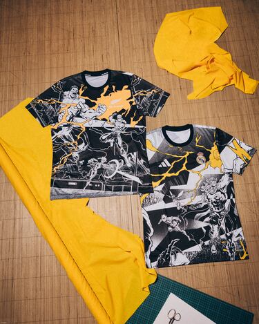 La colección Marvel x Real Madrid. 