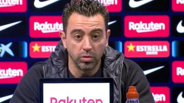 La respuesta de Xavi es muy preocupante para el Barça