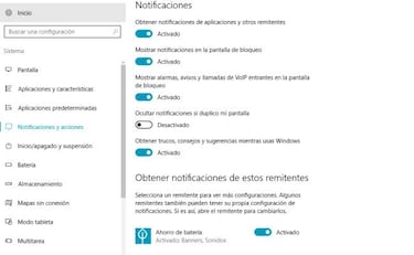Evita que en el menú de inicio de Windows 10 aparezcan aplicaciones recomendadas