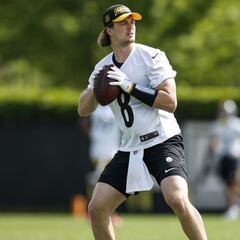 Pickett, Trubisky, Rudolph begin battle for Steelers’ quarterback spot