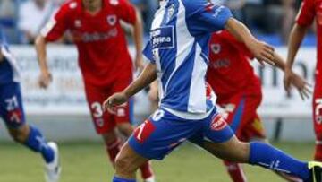 <b>GOLEADOR. </b>Gato, con siete dianas, es el pichichi del Alcoyano.