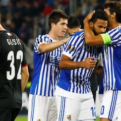 Set histórico de la Real en Macedonia