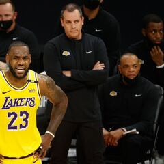 LeBron James defends Lakers coach Frank Vogel