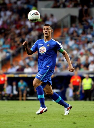 El que más partidos ha jugado en Primera con el Getafe: 190.