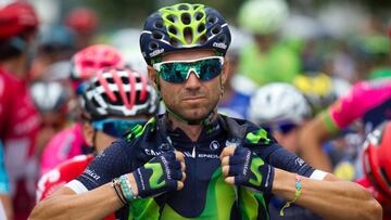 Valverde: "Era una llegada en la que había que estar delante"