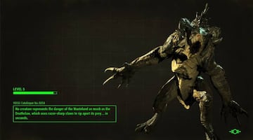 La saga Fallout tiende un cebo en sus tiempos de carga. Nos muestra cosas que sentimos la necesidad de descubrir (y confrontar).