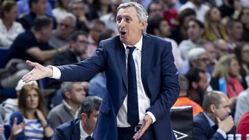 Pesic durante la final de Copa