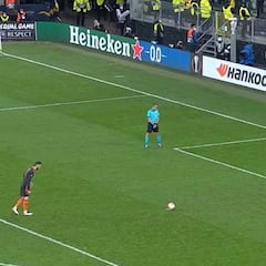 El cariñoso mensaje de Pau Torres a De Gea tras el penalti fallado en la final