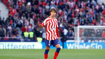 06/11/22 PARTIDO PRIMERA DIVISION 
ATLETICO DE MADRID - ESPANYOL 
JOAO FELIX PIDE CALMA 