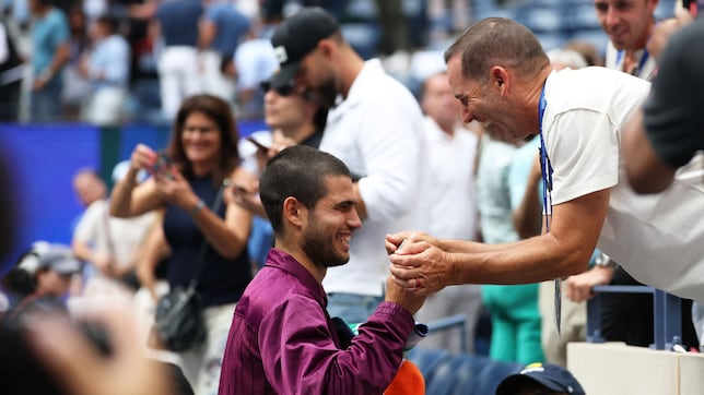 Así es como se ven Alcaraz y Sinner