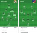 Los onces del derbi de Supercopa: ¡Simeone quita a Morata en la prórroga!