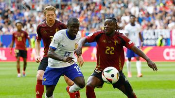 El mediocampista de la selección francesa tiene una impresionante racha con el combinado nacional en Eurocopa o Copa del Mundo.