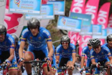 Así fue la primera etapa de la Vuelta Colombia. La CRE la ganó el EPM Une