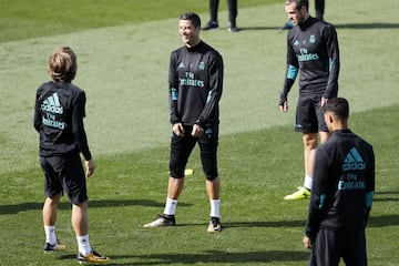 El Madrid prepara el partido en Anoeta