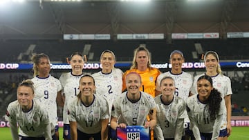 Formación posible de USWNT ante Argentina en la Copa Oro W 2024