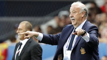Del Bosque: "Hemos conseguido el primer objetivo, clasificarnos"
