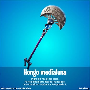 Cómo conseguir gratis el pico Hongo Medialuna en Fortnite