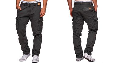 El pantalón cargo para hombre con bolsillos laterales que está de moda