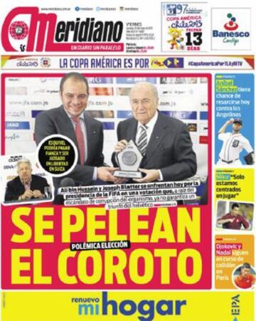 Portadas de la prensa deportiva