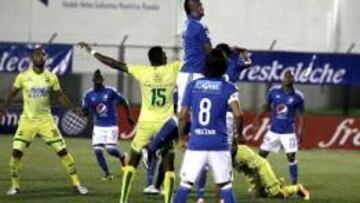 Millonarios empat&oacute; ante Bucaramanga.